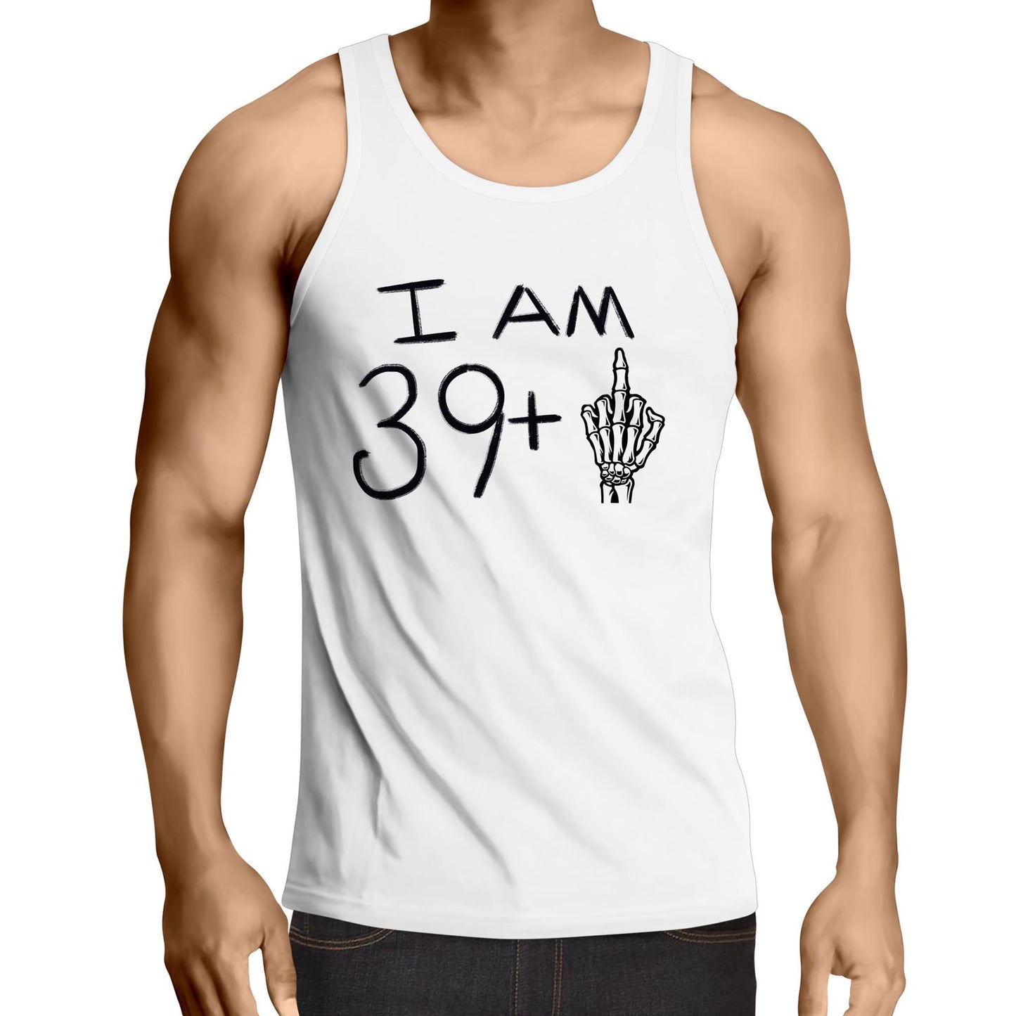 Level 40 - Mens Singlet Top